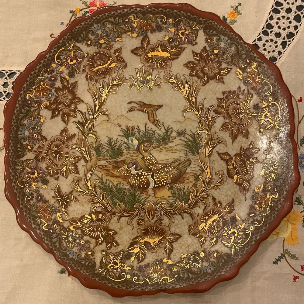 Chinese Sastsuma Plate